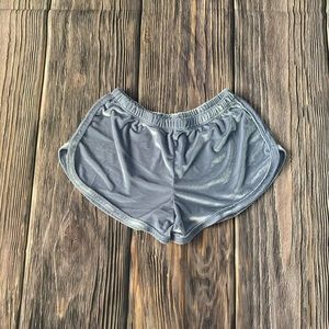 Brandy Melville/ John Galt Velvet Blue Shorts